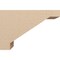 Ekena Millwork 7"W x 21"D x 14"H Classic Burlington Rough Cedar Woodgrain TimberThane Corbel, Primed Tan CORUR07X21X14BURRCPR - alternate 5